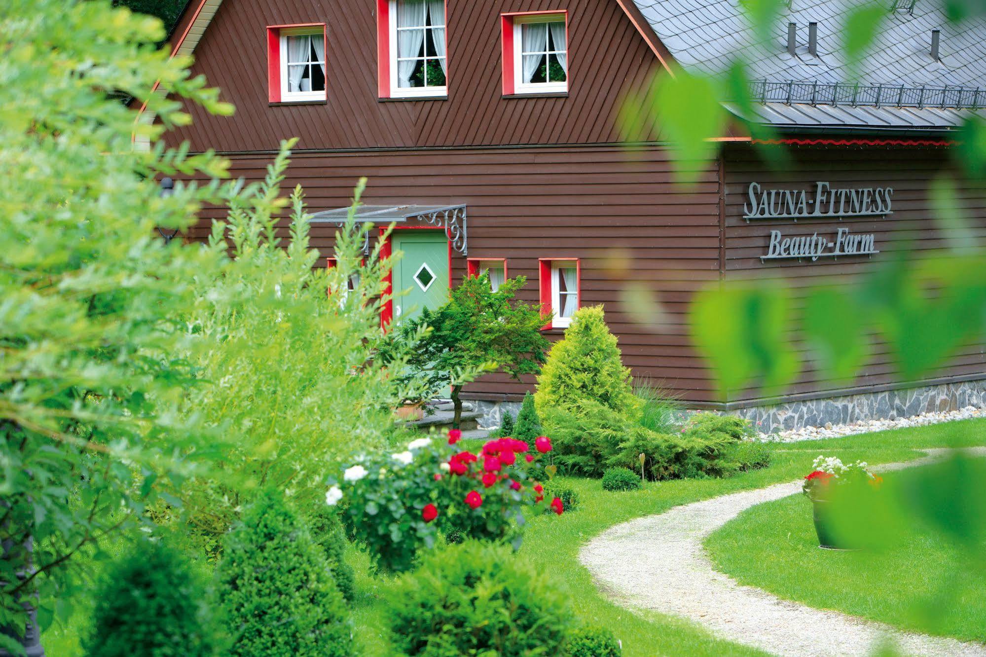 Hotel Das Jagdhaus Waldidyll Hartenstein  Zewnętrze zdjęcie